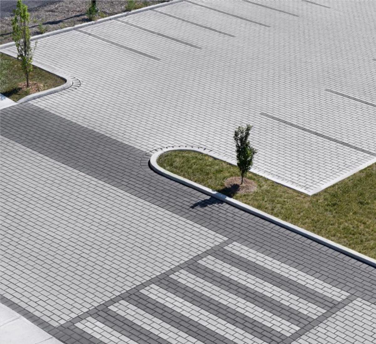 Techo bloc commercial hydra permeable paver grey black chambly homepage I C I case studies slider 1 img 2