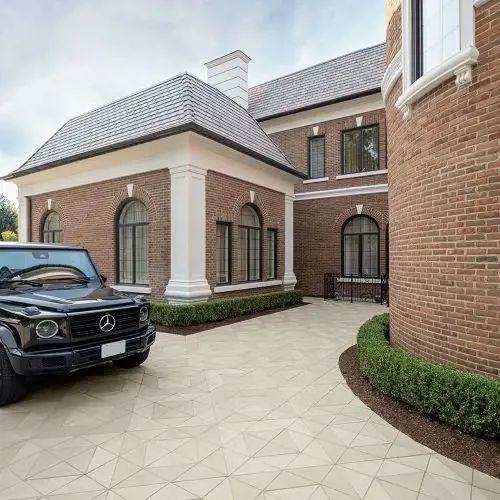 Driveway pavers and slabs