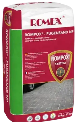 Sable à joints Romex Rompox Fugensand NP, sac de 25 kg