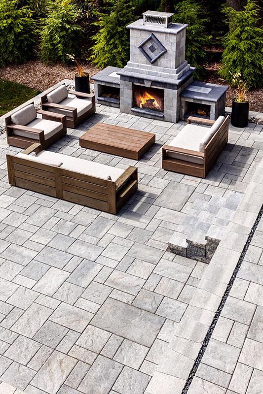 Patio paver slabs Blu 45 slate dalle de patio A00430 05 365 Mod