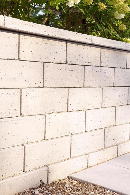 Retaining wall blocks Travertina Wall muret 2019 U S019 8838