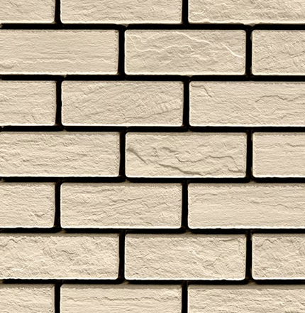 Gros plan du pavé Mika avec texture légère et forme de brique, doté d’espaces pour l’infiltration.