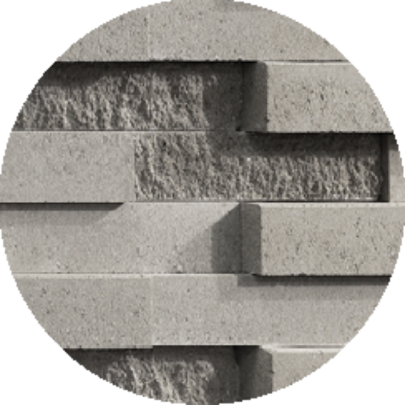 GRAPHIX WALL GREYED NICKEL TechoBloc