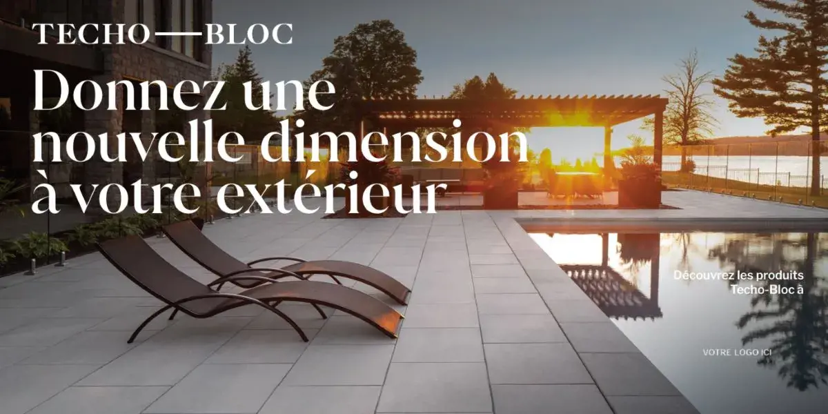 Donnez une nouvelle dimension a votre extérieur (Panneau d'affichage)