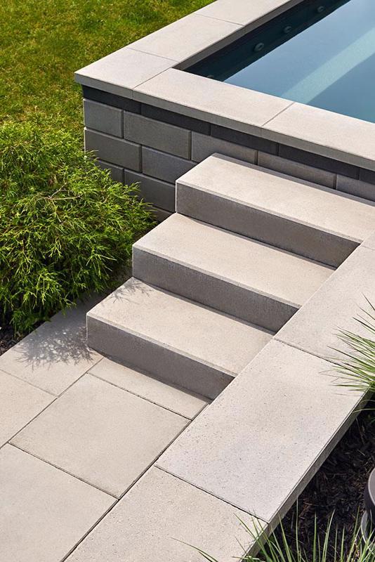 Outdoor steps and stairs Raffinato Step marches extérieurs F V2 2020 C A060 D S C3414