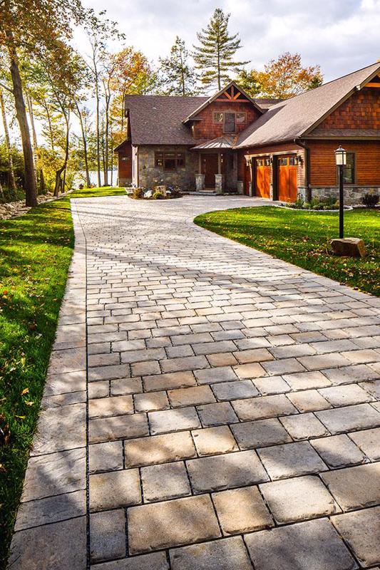 Permeable cobblestone paver Pure pavés perméables A00416 05 212 H D R