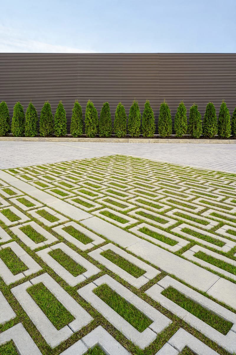 Urban design, Plant, Sky, Line, Grass, Agriculture
