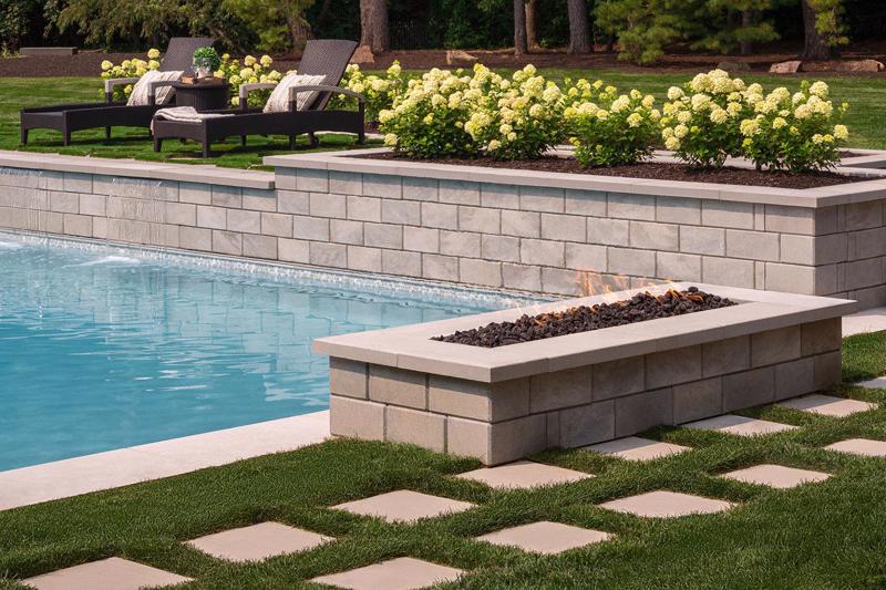 Modern wall caps and pool coping Raffinato Cap couronnement et contour de piscine moderne 2022 U S109 Carmel I N J K 06760 1