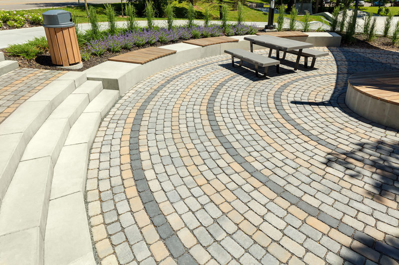 Commercial patio paver slabs Villagio dalle de patio 2019 C A002 6450 F