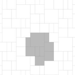 ABERDEEN HD² 30X30, SLAB, KLEANBLOC, AZZURRO | Techo-Bloc