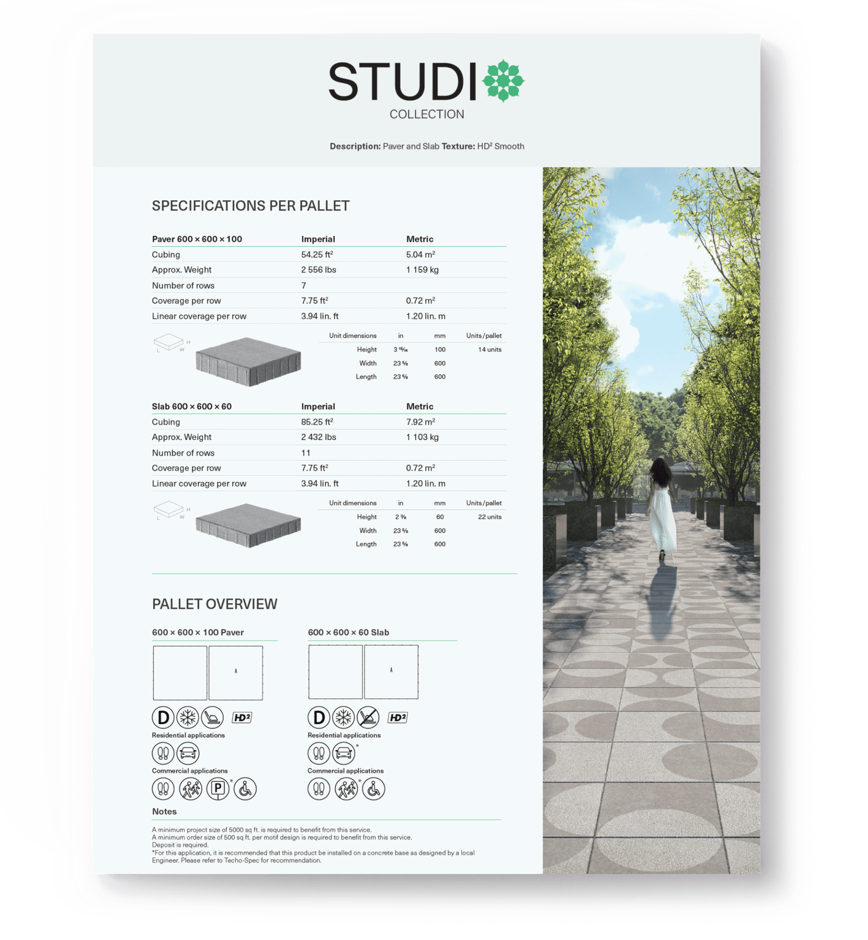 Studio Design Specsheet
