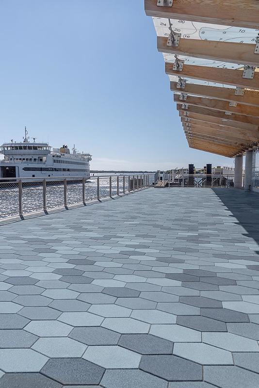 Commercial pavers Hexa pavés 2021 U S090 Woods Hole 20200825011