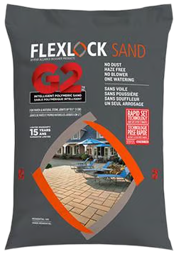 Sable polymère Flexlock Sand G2 à prise rapide, sac de 50 lb
