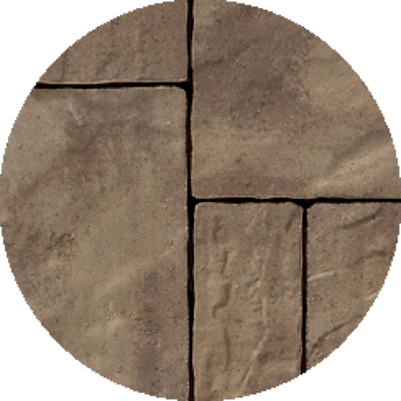 Random Rectangular Paving Light Tan MISTA RANDOM PERMEABLE CHESTNUT BROWN | Techo-Bloc