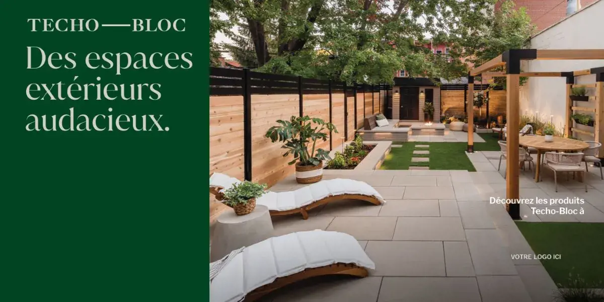 Des espaces extérieurs audacieux (Panneau d'affichage)