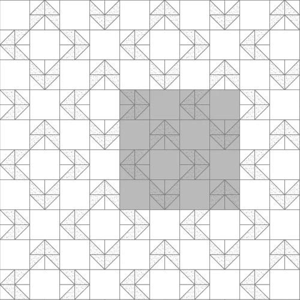 Hatch pattern industria triangle 10