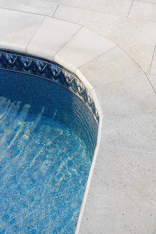 Pool coping Bullnose Grande couronnement de piscine 01079 2519