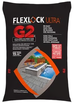 Sable polymère Flexlock Ultra G2 à prise rapide, sac
