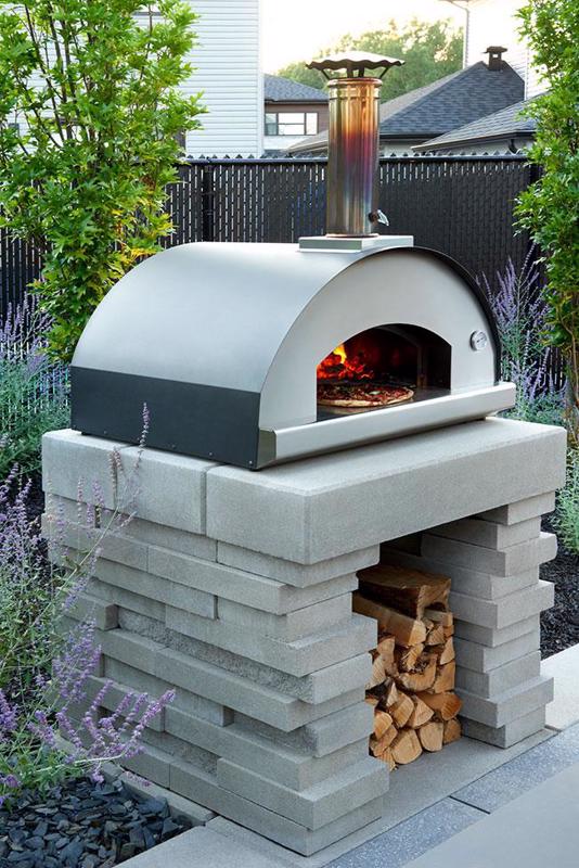 Outdoor pizza oven Forno four à pizza extérieur F V2 2020 C A065 D S C7010