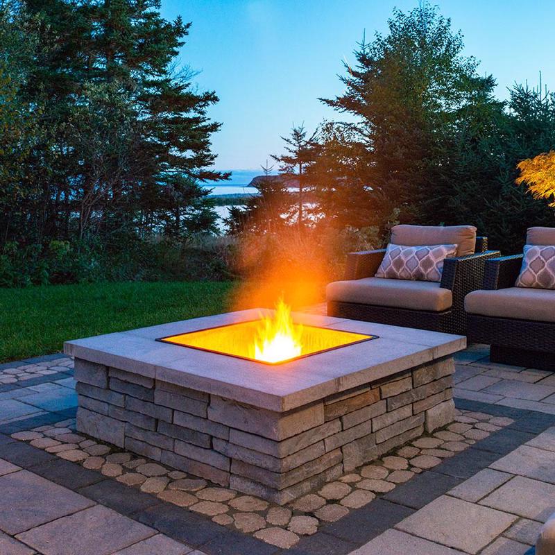PRESCOTT FIREPIT [NO SLEEVE], RIVIERA | Techo-Bloc