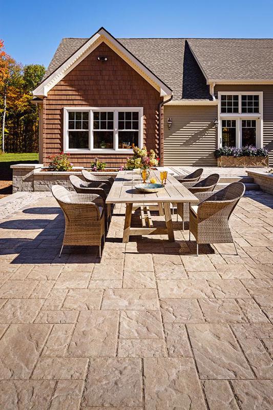 Patio paver slabs Blu 60 Slate dalle de patio A00412 05 228