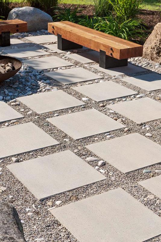 INDUSTRIA 600X600X60 HD², SMOOTH, SHALE GREY | Techo-Bloc