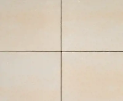 Industria Smooth slab by Techo-Bloc, top view showing smooth finish and wide joint spacing.