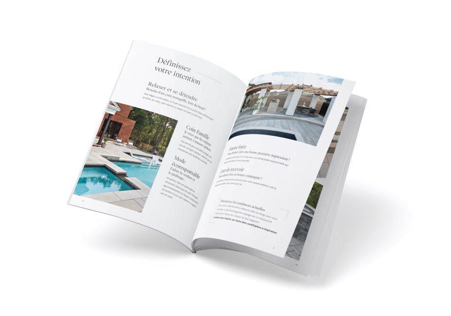 Techo Bloc backyard planning guide open fr