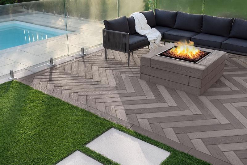 Patio paver slabs Borealis dalle de patio 2022 C A105 Carignan Q C R A P05676