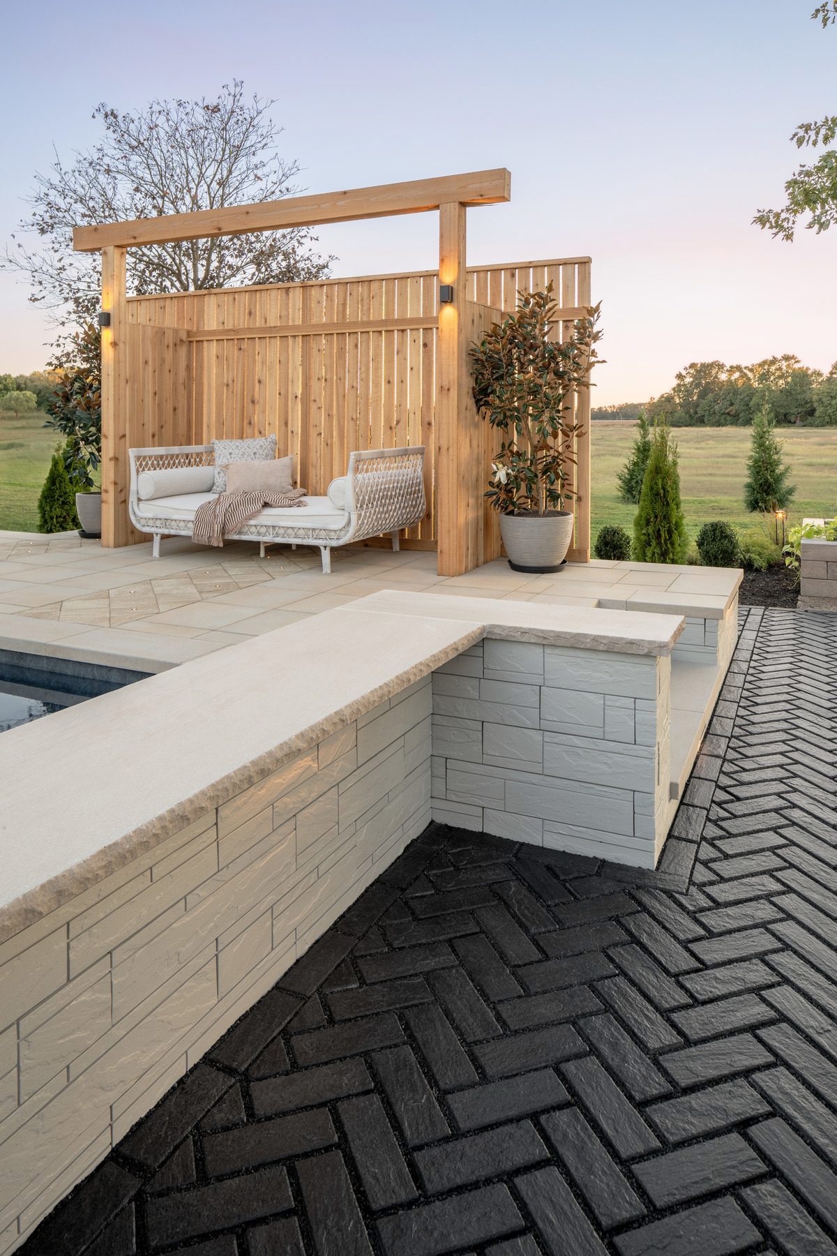 Composite material, Outdoor furniture, Wood, Brick, Plank, Garden, Tile