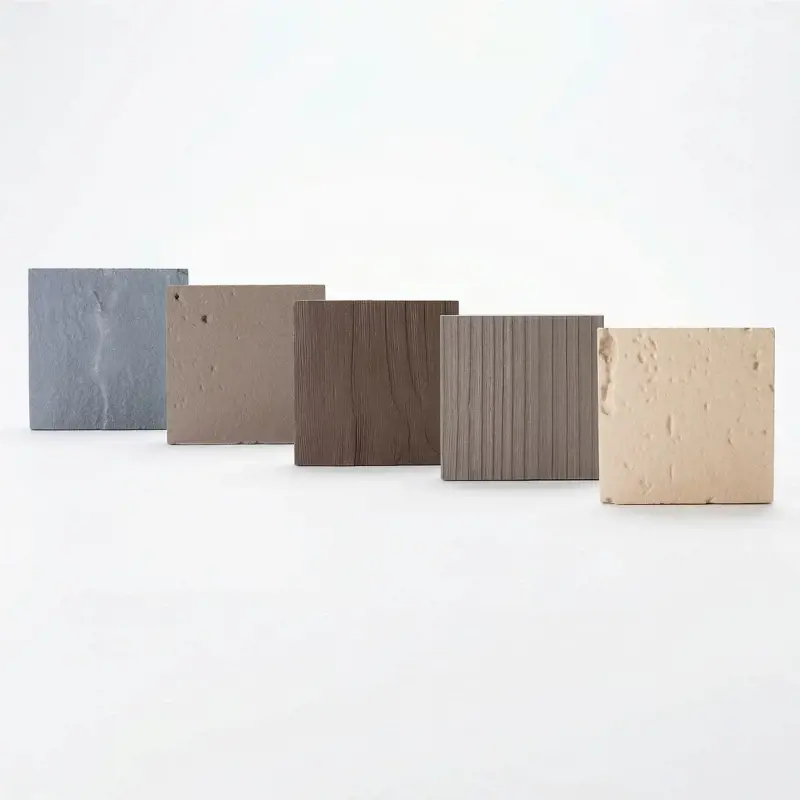 Klean-Bloc paver sample box with stain-resistant textured finishes