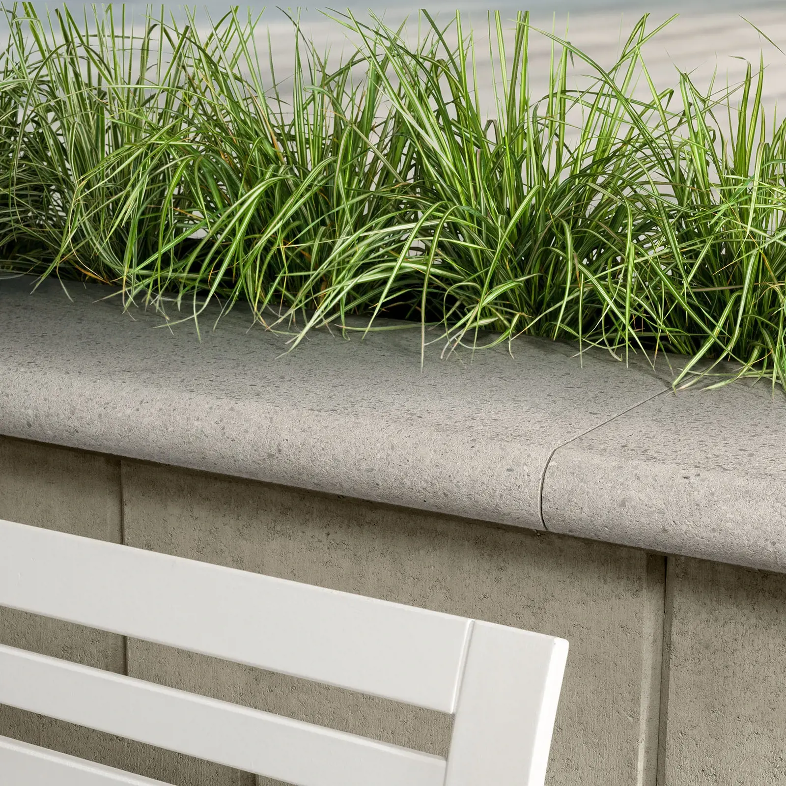 Bullnose Grande Cap in Greyed Nickel