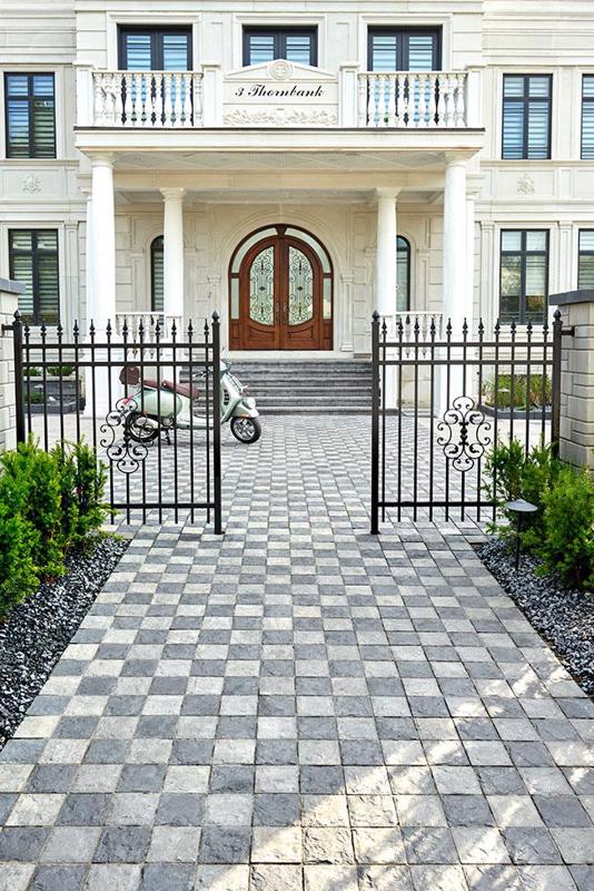 Cobblestone paver Valet Basalt pavés 01079 2760