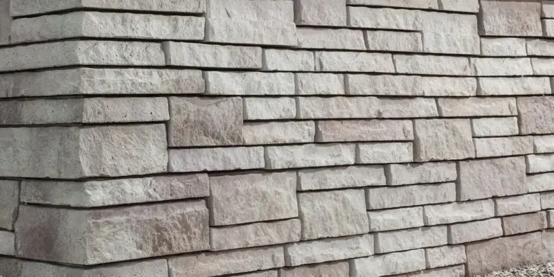 Prescott Wall stacked-stone wall texture with deep natural variation 