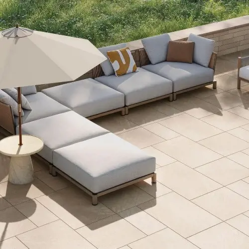 Natural stone pavers and slabs