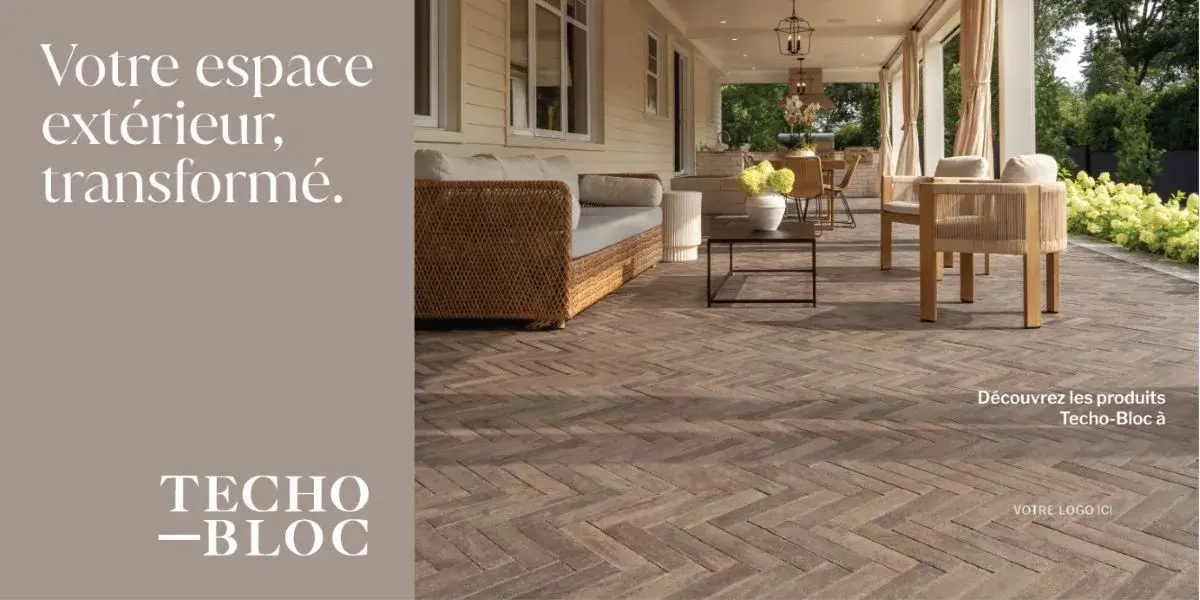 Panneau d'affichage: Votre espace extérieur transformé