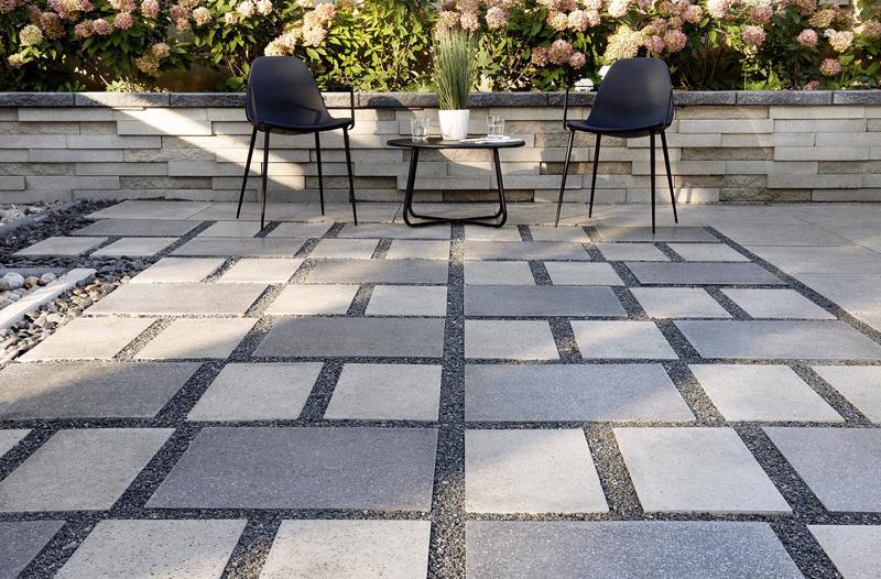 Commercial patio paver slabs Industria Polished Slabs dalle de patio 01079 2276