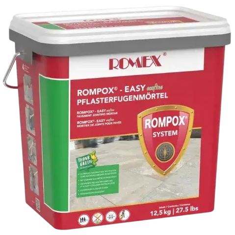 Mortier de jointoiement Romex Rompox Easy, seau de 12,5 kg