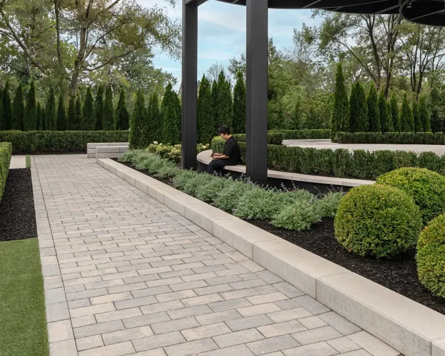 BLU GRANDE, SLAB, SMOOTH, [10 ROWS] ONYX BLACK | Techo-Bloc