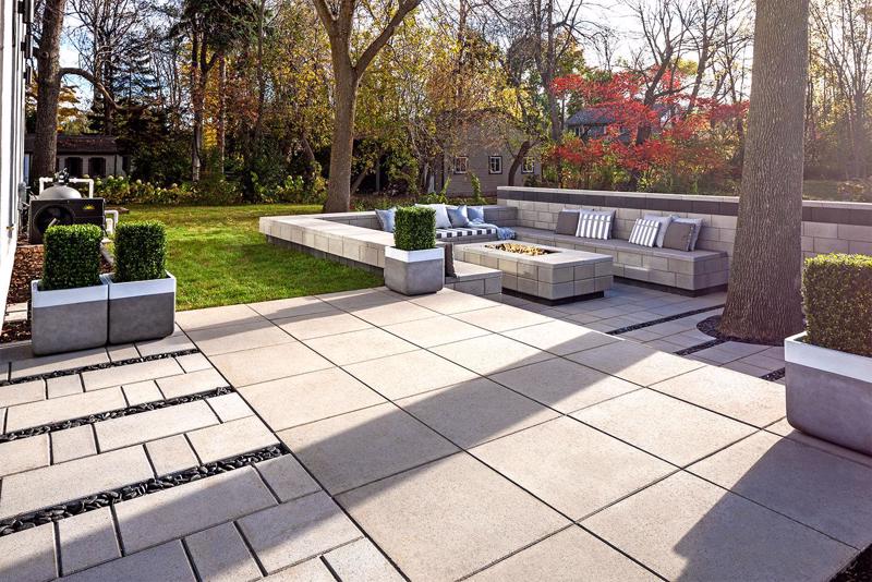 Patio paver slabs Industria Smooth Slabs dalle de patio 01015 05 294