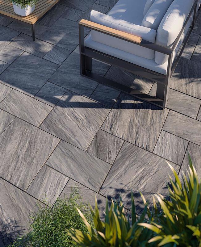 Patio paver slabs Everest dalle de patio Primer Techo Bloc Series 2020 2019 019 Everest B