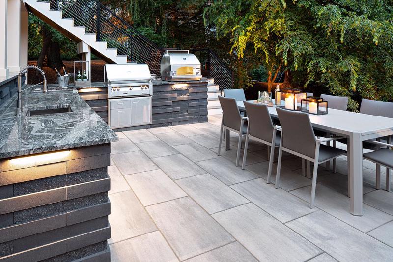 Patio paver slabs Blu Grande Smooth dalle de patio 2022 U S103 Patomac Falls V A Q3 C0830