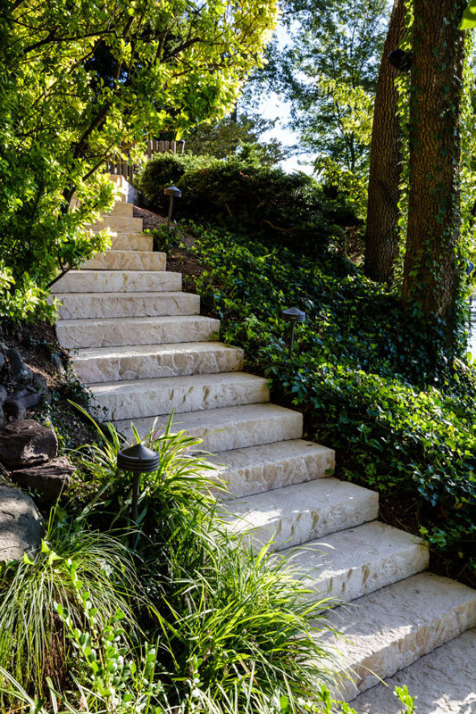 Commercial outdoor steps and stairs Rocka step marches exterieurs A00425 05 077