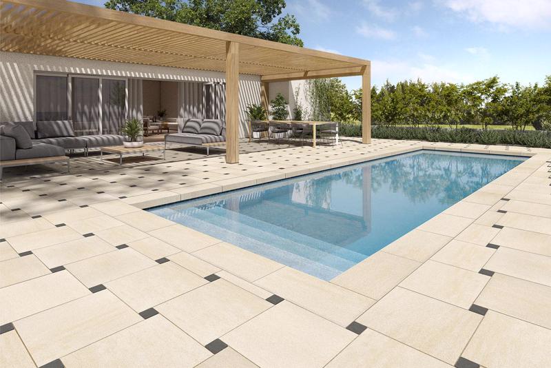 Patio paver slabs Para Smooth dalle de patio Primer Techo Bloc Series 2020 039 Para Squadra