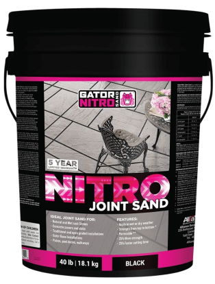 Sable à joints Gator Nitro, seau de 18,1 kg (40 lb)