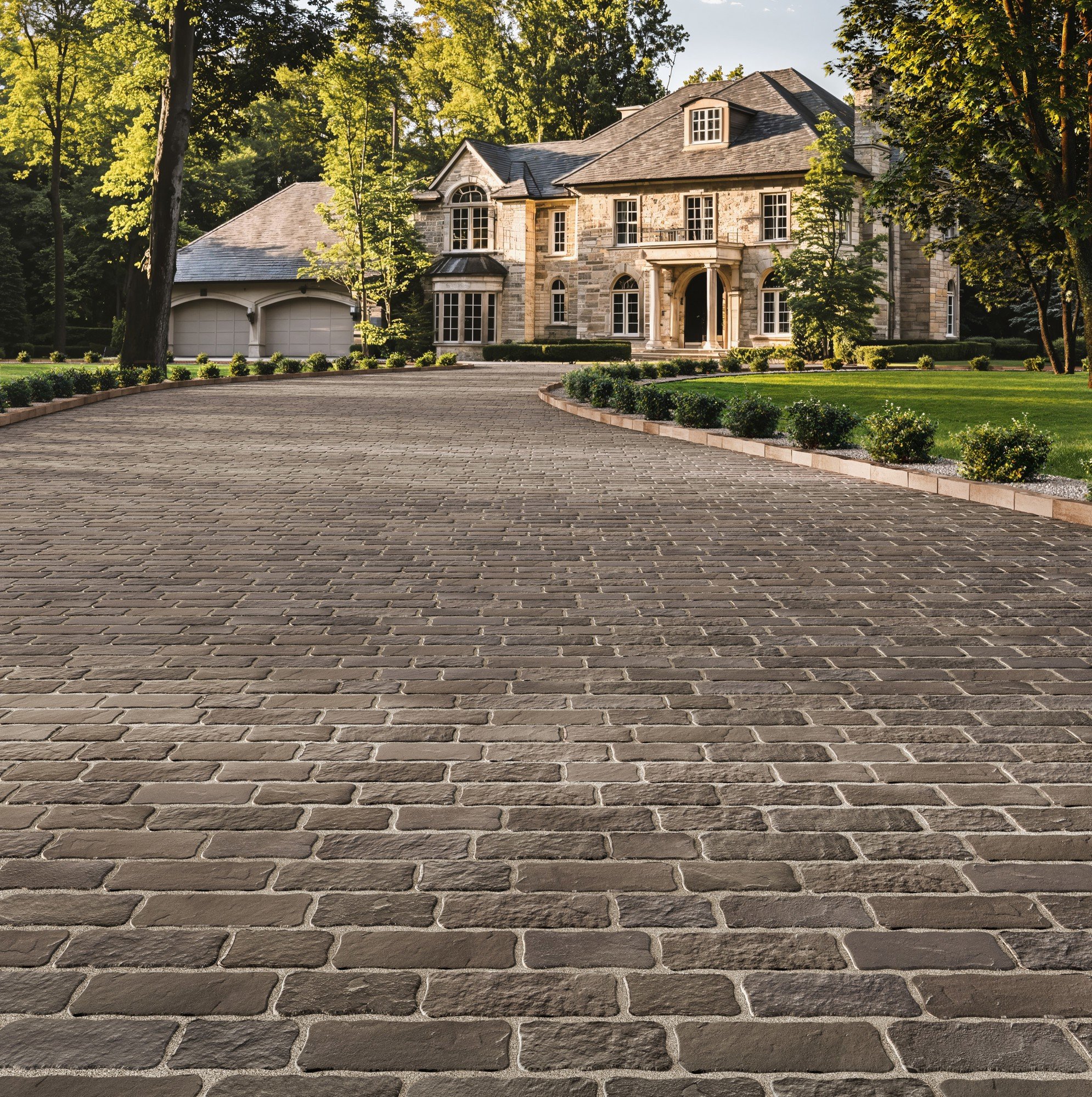 Keyhole Shaped Pavers