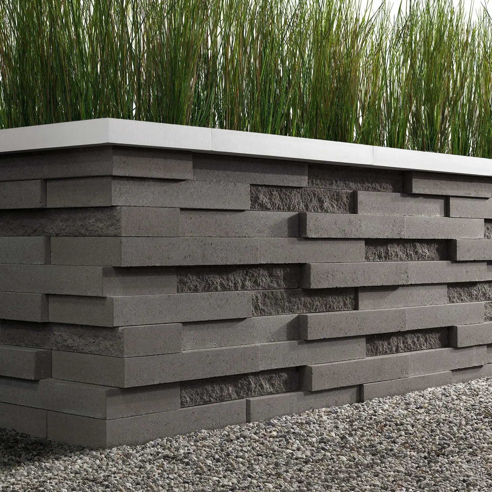 GRAPHIX WALL ONYX BLACK | Techo-Bloc