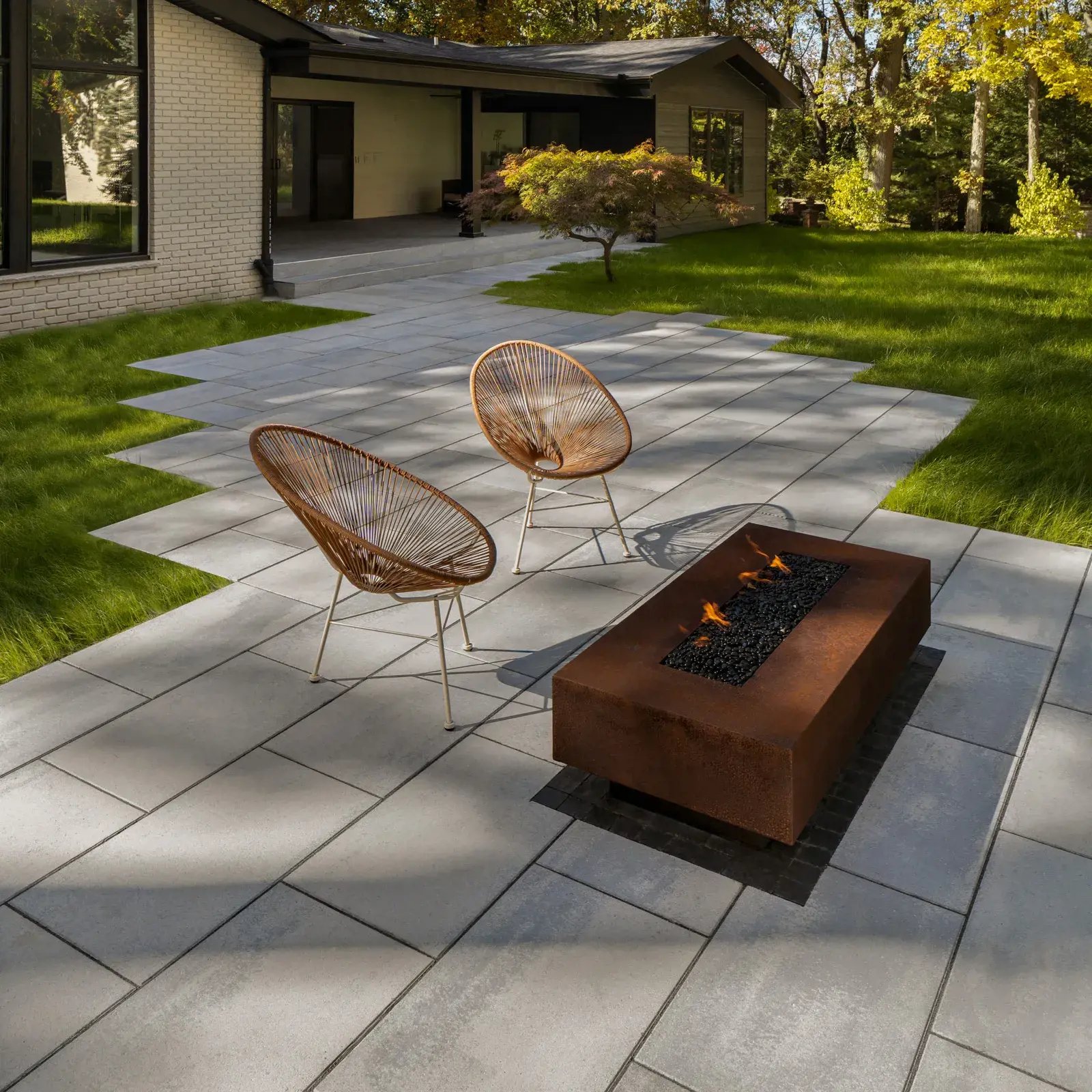 BLU 60MM HD² SLAB SMOOTH SHALE GREY | Techo-Bloc