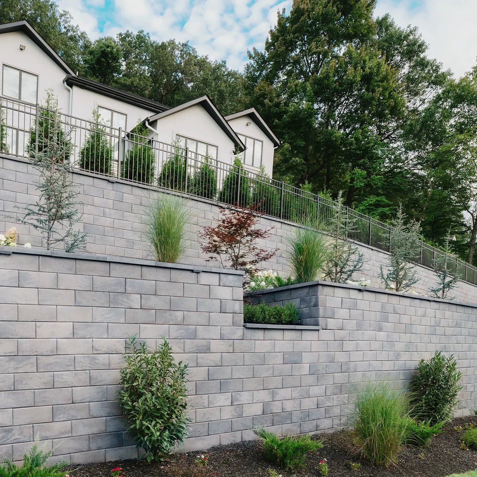 G-FORCE WALL REGULAR SMOOTH CHAMPLAIN GREY | Techo-Bloc