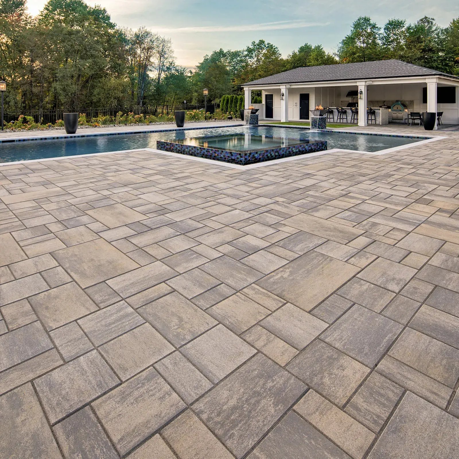 BLU GRANDE HD² SLAB SMOOTH CHAMPLAIN GREY | Techo-Bloc